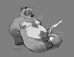 anthro balls belly big_belly bodily_fluids body_hair cum ejaculation erection eyes_closed genital_fluids genitals handjob happy_trail male moobs musk nipples overweight overweight_male penile penis sex simple_background solo_focus jessiborowski11 animal_crossing nintendo tom_nook_(animal_crossing) canid canine mammal raccoon_dog tanuki 2025 absurd_res hi_res