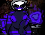 anthro areola big_breasts blush breasts eyeliner freckles fur genitals gynomorph hair huge_breasts intersex machine magic makeup navel nipples nude penis simple_background solo tail text thick_thighs uulitch five_nights_at_freddy's five_nights_at_freddy's_2 scottgames steel_wool_studios marionette_(fnaf) rub_puppet animatronic robot digital_media_(artwork)