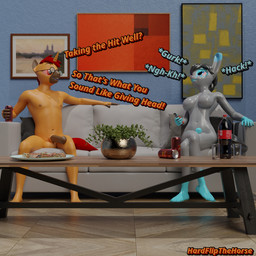 alcohol anthro beer beverage dialogue drugs duo food furniture herm horn intersex intersex/male living_room male marijuana on_sofa pizza sitting sitting_on_sofa soda sofa substance_intoxication text vape_pen hardflipthehorse hasbro my_little_pony mythology hardflip toxic_plunge equid equine lagomorph leporid mammal mythological_creature mythological_equine rabbit unicorn 3d_(artwork) digital_media_(artwork) english_text hi_res