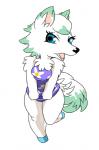 animal_crossing black_nose blue_eyes canine clothed clothing dress female fur harami looking_at_viewer mammal nintendo open_mouth shoes video_games white_fur whitney_(animal_crossing) wolf
Rating: Safe
Score: 2
User: ChestFox
Date: March 25, 2014