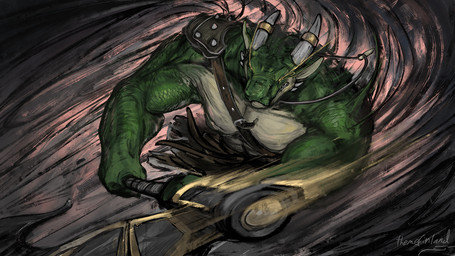 anthro axe countershade_face countershade_torso countershading green_body green_scales holding_axe holding_object horn male multicolored_body multicolored_scales scales solo tan_body tan_scales two_tone_body two_tone_scales themefinland dungeons_and_dragons hasbro mythology wizards_of_the_coast dragon dragonborn_(dnd) mythological_creature mythological_scalie reptile scalie wingless_dragon 2020 digital_media_(artwork)