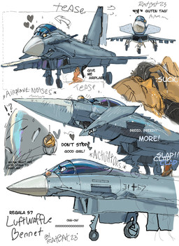 aircraft airplane aroused blush bodily_fluids duo erection eyes_closed female feral genitals good_girl heart_symbol interspecies interspecies_romance jet larger_male looking_pleasured machine male male/female military_vehicle moan motion_lines not_furry nude open_mouth penis rubbing_penis sharp_teeth simple_background size_difference smaller_female sucking sweat teasing teeth text vehicle ratbat eurofighter_typhoon animate_inanimate dire_aircraft dire_machine dire_vehicle human living_aircraft living_machine living_vehicle mammal 2023 artist_name colored digital_drawing_(artwork) digital_media_(artwork) english_text hi_res signature