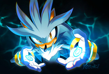 anthro bracelet chest_tuft clothing fur gloves glowing grey_body grey_fur handwear jewelry male psychic_energy psychic_powers solo telekinesis tuft white_body white_fur yellow_eyes yeboiicj sega sonic_the_hedgehog_(series) silver_the_hedgehog eulipotyphlan hedgehog mammal 2025 hi_res