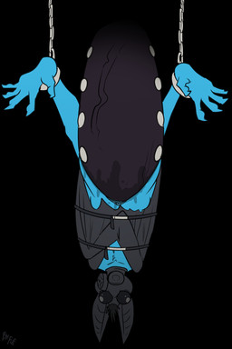 andromorph andromorph_focus anthro bat_wings bdsm big_penis biped black_background black_penis blue_body blue_fur bodily_fluids bondage bound chain chained claws disembodied_penis duo erection fur gas_mask gas_mask_only genital_fluids genitals huge_penis humanoid_genitalia humanoid_vulva hyper hyper_genitalia hyper_penis intersex intersex_focus male mask mask_only membrane_(anatomy) membranous_wings nude penetration penile penile_penetration penis penis_in_vagina ridiculous_fit simple_background solo_focus toe_claws upside_down vaginal vaginal_fluids vaginal_fluids_on_penis vaginal_penetration vulva winged_arms wings fuf bat mammal 2019 2:3 hi_res