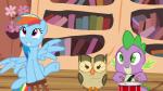 animated avian bounce dancing dragon drums equine friendship_is_magic horse mammal my_little_pony owl owlowiscious_(mlp) pegasus pony rainbow_dash_(mlp) smile spike_(mlp) wings
Rating: Safe
Score: 10
User: darknessRising
Date: April 12, 2014