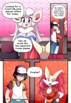 anthro braixen bray_(lucyfercomic) breasts canid canine cinccina_(lucyfercomic) cinccino clothing comic cute_fangs english_text female generation_5_pokemon generation_6_pokemon gloves group hair hair_over_eyes handwear hat headgear headwear hi_res human inner_ear_fluff lucyfercomic male mammal may_(pokemon) nintendo pokemon pokemon_(species) speech_bubble text tuft