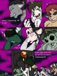 anthro group male text transformation kattymouse naruto gaara kiba_inuzuka neji_hyuga rock_lee shikamaru shino_aburame american_opossum arthropod beetle canid canine canis domestic_dog dung_beetle felid insect lion mammal marsupial pantherine procyonid raccoon reptile sacred_scarab scalie scarabaeid turtle virginia_opossum wolf 2007 comic english_text engrish hi_res