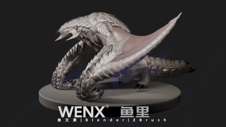 ambiguous_gender feral smile solo tail wenx mythology dragon mythological_creature mythological_scalie scalie 16:9 2025 3d_(artwork) blender_(artwork) digital_media_(artwork) hi_res portrait shaded watermark widescreen