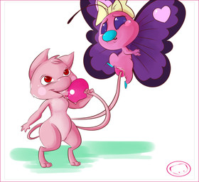 2_tails 3_toes 4_fingers anthro anthro_on_anthro anthro_penetrated anthro_penetrating anthro_penetrating_anthro black_wings blue_nose blush blush_lines bodily_fluids bow_only bow_ribbon breasts clitoris digitigrade dripping duo fangs feet female female/female female_penetrated female_penetrating female_penetrating_female fingers flying fur genital_fluids genitals interspecies licking multi_tail multicolored_wings nude nude_anthro nude_female open_mouth penetration pink_body pink_clitoris pink_ears pink_fur pink_tail pink_vulva pink_wings purple_eyes purple_wings red_eyes red_tongue saliva saliva_drip saliva_on_tail saliva_on_tongue semi-anthro sex simple_background small_breasts snout spread_legs spreading standing tail tail_fetish tail_in_vagina tail_insertion tail_lick tail_play tears teeth toes tongue tongue_out vaginal vaginal_penetration vulva white_background wings yellow_bow harumi nintendo pokemon buttershe fan_character sis_(fyoshi) arthropod butterfly butterfree dragonair generation_1_pokemon hybrid insect legendary_pokemon lepidopteran mew_(pokemon) pikachu pokemon_(species) 2014 hi_res signature