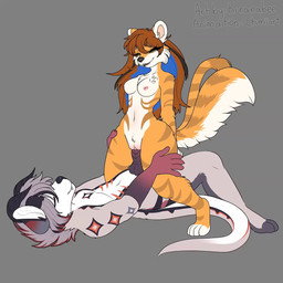 anthro bouncing_breasts breasts cowgirl_position dominant dominant_female duo female female_penetrated from_front_position genitals knot knotted_penis knotting kunanabee male male/female male_penetrating male_penetrating_female on_bottom on_top penetration penile penile_penetration penis scenes sex submissive submissive_female thick_thighs vaginal vulva khramchee live2d mythology demon dragon felid hybrid mammal mythological_creature mythological_scalie pantherine scalie tiger 1:1 2d_animation animated artist_collaboration digital_media_(artwork) live2d_cubism_(artwork) long_playtime motion_tweening no_sound webm