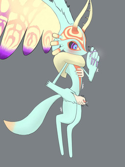 ambiguous_gender ambiguous_human anthro antlers biped black_sclera blush breath chest_tuft colored_nails countershade_torso countershading digitigrade dipstick_tail disembodied_hand duo emanata erection fingernails flash_emanata fluffy fluffy_tail fur genitals grey_background hand_on_chest handjob handjob_from_behind head_wings horn huge_wings human_on_anthro interspecies looking_at_genitalia looking_at_own_penis looking_at_penis looking_at_self looking_down male male/ambiguous male_anthro markings mostly_offscreen_character mostly_offscreen_human mouthless multicolored_body multicolored_eyes multicolored_fur nails neck_tuft orange_body orange_fur orange_penis penile penis pink_eyes pupils purple_fingernails purple_nails sex side_view simple_background tail tail_markings tan_body tan_fur tapering_penis teal_body teal_eyes teal_fur text tremble_spikes tuft unusual_wing_placement wings wrist_grab ahab_null kirby_(series) kirby_and_the_forgotten_land nintendo fecto_elfilis alien chinchilla chinchillid human mammal rodent starling_(kirby) 2022 3:4 digital_drawing_(artwork) digital_media_(artwork) hi_res japanese_description japanese_text