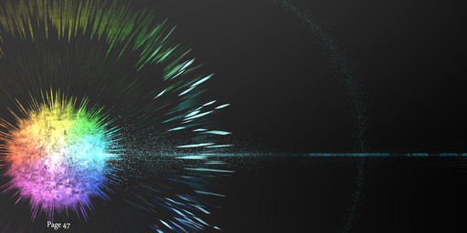 anthro black_background butt explosion fur hair light male nude otter_tail rainbow rainbow_lights side_view simple_background solo sparkles young young_anthro young_male dasherslash andy_(dasherslash) mammal mustelid otter 2026 absurd_res comic digital_media_(artwork) hi_res