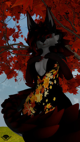 anthro breasts butt clothing detailed_background dress eyeliner female freckled_arms freckled_breasts freckled_butt freckled_chest freckled_face freckled_legs freckled_shoulders freckled_thighs freckles highlights_(coloring) makeup markings medium_breasts red_eyeliner red_eyes red_highlights smile solo tail hound_helldan mythology jessika_(hound_helldan) canid canid_demon canine demon hellhound hybrid mammal mythological_canine mythological_creature novabeast 3d_(artwork) 4k 9:16 absurd_res blender_(artwork) digital_media_(artwork) hi_res watermark widescreen