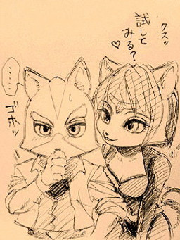 <3 anthro b_(artist) belt black_nose bodysuit canine clothing duo female fox fox_mccloud hair hair_ornament jacket japanese_text jewelry krystal male mammal monochrome nintendo plain_background scarf short_hair skinsuit smile star_fox text video_games
Rating: Safe
Score: 0
User: Cαnε751
Date: June 13, 2015 <3 anthro b_(artist) belt black_nose bodysuit canine clothing duo female fox fox_mccloud hair hair_ornament jacket japanese_text jewelry krystal male mammal monochrome nintendo plain_background scarf short_hair skinsuit smile star_fox text video_games
Rating: Safe
Score: 0
User: Cαnε751
Date: June 13, 2015