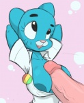 anthro areola big_breasts breasts cat clothed_sex erection feline female joelasko male nicole_watterson penis sex smile the_amazing_world_of_gumball titfuck
Rating: Explicit
Score: 32
User: Robinebra
Date: August 05, 2013