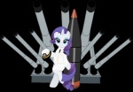 admiral cannon female horn ranged_weapon solo tail weapon unknown_artist friendship_is_magic hasbro my_little_pony mythology rarity_(mlp) equid equine mammal mythological_creature mythological_equine unicorn absurd_res alpha_channel hi_res