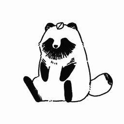 ambiguous_gender biped chibi fart feral leaf simple_background sitting slightly_chubby solo text white_background nikaidooooooooo with_you_and_the_rain canid canine mammal raccoon_dog tanuki 1:1 2020 2d_animation animated frame_by_frame japanese_text no_sound short_playtime video