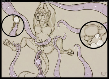 anal anal_egg_insertion anal_penetration anthro balls biped digitigrade egg egg_insertion erection genitals internal internal_anal male nipples oviposition ovipositor ovipositor_in_ass ovipositor_penetration penetration penile_spines penis purple_tentacles sex simple_background solo tentacle_in_ass tentacle_penetration tentacle_sex tentacles text transparent_tentacles fellowwolf kinktober kinktober_2025 felid feline mammal 11:8 2025 absurd_res digital_media_(artwork) english_text hi_res monochrome spot_color