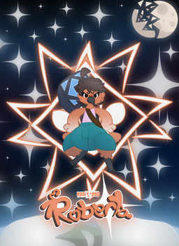 anthro earth moon planet poster solo space star epsipep roberta_puddin_(epsipep) avian bird kakapo parrot strigopoid absurd_res hi_res