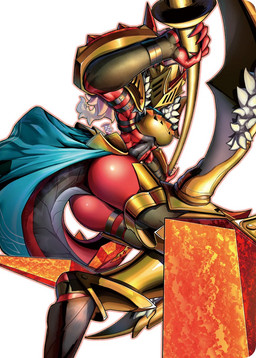 abs anthro armor big_breasts big_butt breasts butt butt_focus clothed clothing female hair halberd headgear helmet knight long_hair melee_weapon muscular muscular_anthro muscular_female non-mammal_breasts polearm red_body red_hair skimpy solo tail thick_thighs unconvincing_armor warrior weapon unknown_artist bandai_namco digimon digimon_alysion mythology digimon_(species) dragon mythological_creature mythological_scalie rubeusdramon scalie hi_res official_art