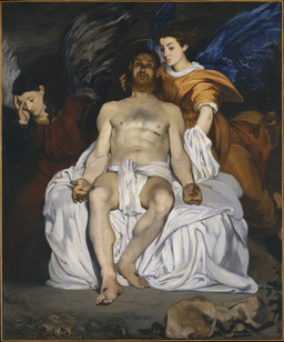 ambiguous_gender ambiguous_humanoid back_wings beard biped bodily_fluids bottomwear clothed clothed_ambiguous clothed_human clothed_humanoid clothed_male clothing crying facial_hair feathered_wings feathers feet feral group hair hand_on_head humanoid_feet humanoid_hands loincloth loincloth_only long_hair male male_human navel nipples not_furry_focus plantigrade religion rock shirt simple_background sitting standing tears topless topless_human topless_male topwear trio_focus tunic wings wounded edouard_manet bible public_domain jesus_christ angel human humanoid mammal reptile scalie snake winged_humanoid 1864 19th_century absurd_res ancient_art hi_res oil_painting_(artwork) painting_(artwork) traditional_media_(artwork) traditional_painting_(artwork)