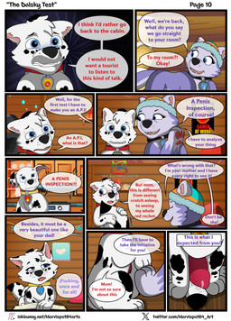 adolescent animal_genitalia animal_penis anus awkward_expression blue_eyes blush blush_lines bodily_fluids cabin canine_genitalia canine_penis collar dialogue embarrased_horny embarrassed embarrassed_male erection female feral fluffy fluffy_ears fluffy_fur fluffy_tail fur genital_fluids genitals group happy inside inviting_to_sex kitchen knot looking_back looking_up male male/female markings nervous penis precum purple_body purple_fur raised_tail sexual_tension shaking sitting snow speech_bubble spots spotted_body spotted_fur suggestive tail temptation text tremble_lines trembling white_body white_fur winter_cap young marvispot84 nickelodeon paw_patrol everest_(paw_patrol) marshall_(paw_patrol) spots_(oc_marvispot84) stormie_(marvispot84) canid canine canis dalmatian dalsky_(dalmatian_and_husky) domestic_dog husky mammal nordic_sled_dog siberian_husky spitz absurd_res cel_shading comic english_text hi_res shaded url daughter_(lore) father_(lore) incest_(lore) incestuous_temptation_(lore) mother_(lore) mother_and_child_(lore) mother_and_son_(lore) parent_(lore) parent_and_child_(lore) parent_and_son_(lore) son_(lore)