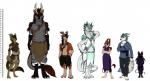 2017 3_toes 4_toes 5_toes anthro baikal blade bovid caprine carinae catatu chart claws clothed clothing conditional_dnp crossed_arms cyavian digital_media_(artwork) digitigrade fangs faraden feet female green_eyes group hair hand_on_hip height_chart hi_res highland_psycrhen hood horn hyperion_(ratte) lagomorph legacy_(ratte) leporid looking_at_viewer male mammal measurements number onene psycrhen pure_faraden qaywa rabbit ramiotran ratte ratteguhn savanna_ramiotran simple_background smile standing swamp_qaywa taiga_ratteguhn tail tail_blade tambora teeth toe_claws toes ushuaia weapon_tail white_background wings yukikiba