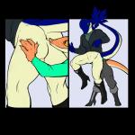 anal anal_vore anthro boots bottomwear clothing duo footwear male male/male male_pred male_prey pants shoes topwear vest vore dalmas kevintheradioguy nintendo pokemon hermann_(dalmas) reinelerd_(dalmas) generation_5_pokemon pokemon_(species) reptile scalie snivy 1:1 2020 absurd_res alpha_channel hi_res