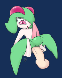 2_horns all_fours anal anal_penetration arm_support balls bodily_fluids disembodied_penis drooling duo erection eyebrow_through_hair eyebrows front_view genitals green_body green_hair hair hair_over_eye horn human_on_humanoid human_penetrating human_penetrating_humanoid humanoid_penetrated interspecies looking_at_genitalia looking_at_penis looking_down lying male male/male male_penetrated male_penetrating male_penetrating_male multicolored_body on_back on_ground one_eye_obstructed open_mouth penetration penile penile_penetration penis penis_in_ass pokephilia pseudo_clothing red_eyes saliva sex simple_background spread_legs spreading tapering_penis text tight_fit translucent translucent_hair transparent_background two_tone_body white_body furfnsfw nintendo pokemon generation_3_pokemon human humanoid kirlia mammal pokemon_(species) 2018 absurd_res alpha_channel artist_name dated hi_res