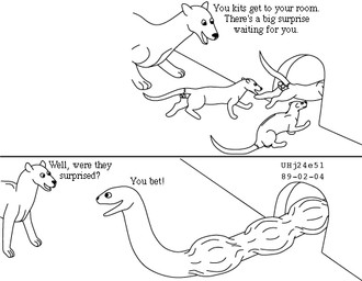 abdominal_bulge age_difference bad_parenting balls black_text body_outline dishonesty feral feral_pred feral_prey fur genitals group happy implied_fatal larger_pred male male/male male_pred male_prey multiple_prey older_pred running simple_background size_difference smile tail text tricked two_panel_image unwilling_prey vore white_background willing_pred young young_feral young_male young_prey urbanhermit mammal murid murine rat reptile rodent scalie snake 1989 black_and_white comic dated english_text monochrome father_(lore) parent_(lore) son_(lore)