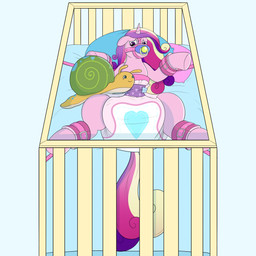 ageplay bdsm big_diaper bondage bound clothed clothing cuff_(restraint) diaper diaper_fetish female feral gag heart_symbol horn infantilism looking_at_viewer object_in_mouth pacifier pacifier_gag pacifier_in_mouth plushie restraints roleplay shackles solo wearing_diaper burritokitten friendship_is_magic hasbro my_little_pony mythology princess_cadance_(mlp) equid equine mammal mythological_creature mythological_equine unicorn 1:1 absurd_res hi_res