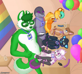 anal anal_penetration anthro balloon balls bdsm bodily_fluids bondage bound clenched_teeth crying duo feet forced forced_anal genitals group group_sex inflatable lube male male/male paws penetration penis rape sex tears teeth toy young cancatbeans cub_con canid canine canis felid fox lagomorph leporid mammal pantherine rabbit scalie tiger wolf absurd_res hi_res