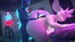 all_fours anal anal_penetration anthro anthro_on_anthro anthro_penetrated anthro_penetrating anthro_penetrating_anthro balls bent_over big_butt blue_body blue_fur blue_inner_ear blurred_background body_part_in_ass bouncing_balls bouncing_butt bouncing_penis butt butt_grab depth_of_field doggystyle duo erection from_behind_position fur genitals glowing glowing_genitalia glowing_penis grey_inner_ear hand_on_butt huge_butt indoor_nudity indoor_sex inside interspecies looking_down looking_pleasured looking_up male male/male male_penetrated male_penetrating male_penetrating_male moan neon_sign nude penetration penile penile_penetration penis penis_in_ass pink_body pink_fur pink_penis sex side_view sign slightly_chubby slightly_chubby_anthro slightly_chubby_male smile sound_effects tail tail_grab thick_thighs thrusting white_body white_fur white_penis wide_hips sound_warning twitchyanimation gin_(twitchyanimation) kazzychu bat chuki mammal murid rodent unknown_species 16:9 2022 3d_(artwork) 3d_animation animated digital_media_(artwork) hi_res loop short_playtime sound voice_acted webm widescreen