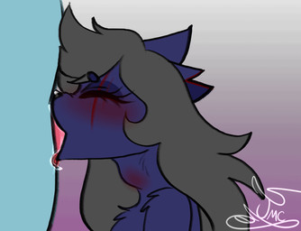 anthro anthro_penetrated blue_body blue_fur blush disembodied_penis eye_scar facial_scar fellatio fellatio_gesture female female_penetrated fur genitals gesture male male/female male_penetrating male_penetrating_female oral oral_only oral_penetration penetration penile penile_penetration penis penis_in_mouth scar sex suggestive suggestive_gesture tongue tongue_out tongue_out_fellatio tigermcheh original_character_do_not_steal kitty_(oc) felid feline mammal animated frame_by_frame hi_res