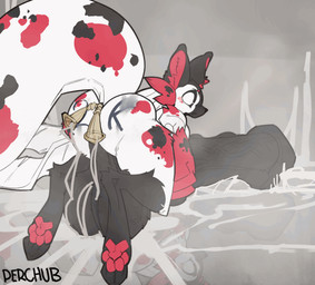 angry animal_genitalia anthro ass_up balls big_balls big_butt big_penis blush bodily_fluids body_writing butt celebration condom condom_in_ass cum cum_everywhere cum_from_ass cum_in_ass cum_inside cum_on_balls cum_on_ground cum_string ejaculation equine_genitalia excessive_cum excessive_genital_fluids fin fluffy fluffy_balls frown fur genital_fluids genitals hand_on_leg hand_on_thigh huge_balls huge_penis hyper hyper_balls hyper_genitalia hyper_penis male messy multicolored_body multicolored_fur musk pawpads paws penis reflection scowl sexual_barrier_device smearing solo spots tail thick_thighs tied_condom writing_on_butt mhc-perchub kyerry_(mhc-perchub) amur_carp carp cyprinid cypriniform fish hybrid koi marine monster typical_carp animated hi_res subtle_animation