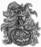 2013 bat black_and_white candle cape cizu cupcake ear_piercing equine fangs female feral food fur hair halloween hat holidays horn jack_o'_lantern long_hair looking_at_viewer mammal monochrome my_little_pony open_mouth original_character piercing plain_background pumpkin sitting skull smile solo teeth unicorn wings
Rating: Safe
Score: 2
User: Deatron
Date: November 02, 2013