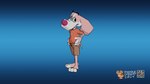 fur pink_body pink_fur qr_code toony doodledoggy blender_eevee beagle canid canine canis domestic_dog hunting_dog mammal scent_hound 16:9 3d_(artwork) 4k absurd_res digital_media_(artwork) hi_res widescreen