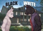 anthro canid canine canis comic fjollettigeren hi_res lagomorph leporid male mammal rabbit richirichi wolf