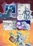 2018 2_penises ahuizotl_(mlp) book chimera comic cutie_mark daring_do_(mlp) dialogue digital_media_(artwork) discord_(mlp) double_penetration draconequus duo english_text equid equine feathered_wings feathers female female_penetrated feral friendship_is_magic genitals hair hasbro hi_res hooves horn japanese_text licking male male/female male_penetrating male_penetrating_female mammal multi_genitalia multi_penis multicolored_hair multicolored_tail my_little_pony mythological_creature mythological_equine mythology open_mouth oral patreon patreon_logo pegasus penetration penile penis penis_lick princess_celestia_(mlp) purple_eyes reading sex stepanda tail text tongue tongue_out url winged_unicorn wings