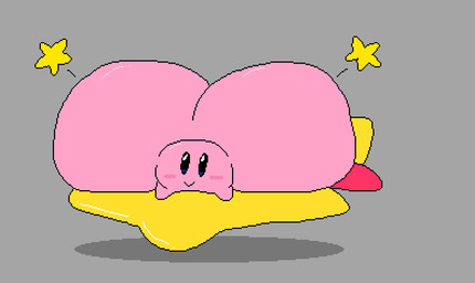ass_clapping big_butt blush bubble_butt butt floating glistening glistening_butt grey_background huge_butt hyper hyper_butt male mouth_closed pink_body shadow simple_background smile solo star vehicle warp_star nxyitn kirby_(series) kirby_air_riders nintendo kirby waddling_head aliasing animated digital_media_(artwork) loop pixel_(artwork) pixel_animation