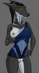 anthro areola augmented big_breasts biped breast_implants breasts clitoris clothed clothing clothing_lift clothing_pull cybernetic_arm cybernetic_limb cybernetics dress dress_lift female female_anthro flashing flashing_breast flashing_breasts flashing_pussy genitals grey_body hair humanoid_genitalia humanoid_pussy looking_at_viewer machine multicolored_body nipple_outline nipples orange_eyes ponytail pussy sketchy smile smiling_at_viewer smirk smirking_at_viewer solo synthetic translucent translucent_clothing two_tone_body white_body yellow_nipples the_dark_skull android canid canine canis jackal mammal robot absurd_res colored colored_sketch digital_media_(artwork) guide_lines hi_res line_art lineless sketch sketch_page unfinished
