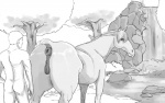 anatomically_correct anatomically_correct_pussy anus big_anus butt equine female feral horse human male mammal monochrome nature nikuyoku nude presenting presenting_hindquarters puffy_anus pussy
Rating: Explicit
Score: 29
User: Peekaboo
Date: October 26, 2013
