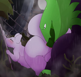 anal anal_penetration balls black_body blush duo feral genitals looking_pleasured male male/male male_penetrated male_penetrating male_penetrating_male male_rimming male_rimming_male oral penetration predator/prey predator_penetrating_prey raining rear_view rimming rimming_male sex size_difference smaller_penetrated tail tongue buzzindorf rain_world videocult survivor_(rain_world) green_lizard_(rain_world) lizard lizard_(rain_world) mammal reptile scalie slugcat 2d_animation animated digital_media_(artwork) hi_res no_sound short_playtime video