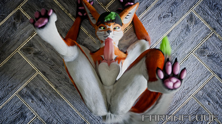 anthro balls big_balls big_penis bodily_fluids butt cum cum_in_ass cum_in_mouth cum_inside cum_on_face ejaculation erection fur genital_fluids genitals high-angle_view knot knotted_penis legs_in_air looking_at_viewer looking_pleasured lying male on_back penis pink_penis solo spread_legs spreading faronfloof faronfloof_(character) canid canine fox mammal rexouium 16:9 3d_(artwork) 4k absurd_res blender_(artwork) blender_cycles_(artwork) digital_media_(artwork) hi_res watermark widescreen