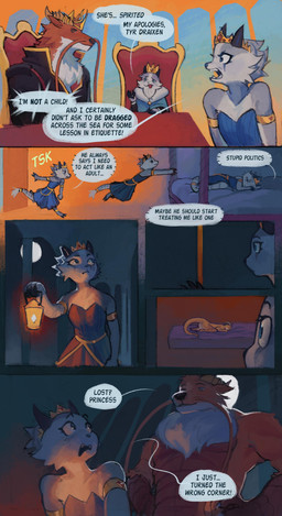 after_sex anthro clothed clothed_female clothed_male clothing dialogue emperor female fucked_to_exhaustion group lamp lantern larger_male light male moonlight nude nude_female royalty size_difference smaller_female smaller_male speech_bubble text ketinha scaledfox mythology draixen_(scaledfox) freya_(nisvuthjusandre) solena_(scaledfox) dragon kobold mythological_creature mythological_scalie scalie absurd_res comic english_text hi_res