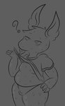 anthro belly bodily_fluids bulge claws detailed_bulge male question_mark slaim_neo solo sweat thighs_together tongue tongue_out game_freak nintendo pokemon generation_1_pokemon pokemon_(species) reptile scalie turtle wartortle hi_res