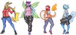 anthro charmander clothing female ivysaur nintendo pikachu pokémon pokémorph skateboard tsukihanakuro video_games wartortle
Rating: Safe
Score: 1
User: Furrin_Gok
Date: April 08, 2014