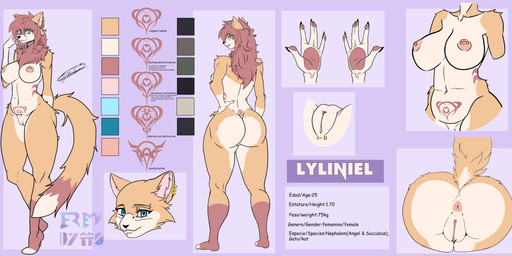 anatomy anthro anus areola bald_crotch barbell_piercing belly big_breasts big_butt big_tail big_vulva biped black_nails blue_eyes breasts bridge_piercing butt butt_focus butt_shot clitoral_hood clitoral_hood_piercing clitoris clitoris_piercing close-up clothed clothing color_swatch colored_nails comparison curvy_figure diagram ear_piercing eyebrow_piercing eyelashes facial_piercing female female_anthro fingerpads fur genital_close-up genital_focus genital_piercing genital_shot genitals guiche_piercing hair hair_color handpaw hch_piercing humanoid_genitalia humanoid_vulva information innie_vulva lip_piercing long_eyelashes magical_tattoo markings measurements monroe_piercing multicolored_body multicolored_clothing multicolored_fur multicolored_markings multiple_angles multiple_piercings multiple_poses nails navel navel_piercing nipple_piercing nipples no_underwear nose_piercing nude nude_anthro nude_female off/on orange_body pawpads paws piercing pink_anus pink_areola pink_body pink_clitoris pink_nipples pink_skin plump_vulva pose potbelly presenting presenting_anus presenting_vulva pubic_tattoo rear_view red_hair red_stripes ring_piercing slightly_chubby slightly_chubby_anthro slightly_chubby_female solo standing stripes tail tattoo text thick_thighs three-quarter_view topwear tuft vch_piercing voluptuous voluptuous_anthro voluptuous_female vulva vulva_close-up vulva_focus vulva_piercing vulva_shot wide_hips womb_tattoo jeremy_dytto lyliniel_(jeremy_dytto) angel demon domestic_cat felid feline felis hybrid mammal nephalem succubus absurd_res character_name english_text full-length_portrait hi_res model_sheet portrait spanish_description spanish_text species_name three-quarter_portrait