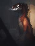 detailed_background female feral inside sitting solo teeth alradeck conditional_dnp caelum_sky mythology neri_(caelum_sky) dragon mythological_creature mythological_scalie scalie 2014 digital_media_(artwork)