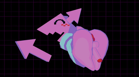 anthro anus balls big_butt blue_clothing blush blush_lines bouncing_balls bouncing_butt bouncing_penis butt clothing directional_arrow eyes_closed floating genitals male open_mouth open_smile penis pink_body presenting presenting_hindquarters red_anus short_tail simple_background smile solo tail pookypalace deltarune undertale_(series) darkner virovirokun 3d_(artwork) 3d_animation animated blender_(artwork) cel_shading digital_media_(artwork) hi_res no_sound shaded short_playtime video